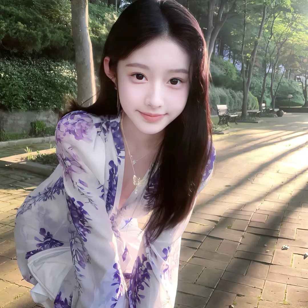 星光落在她身上